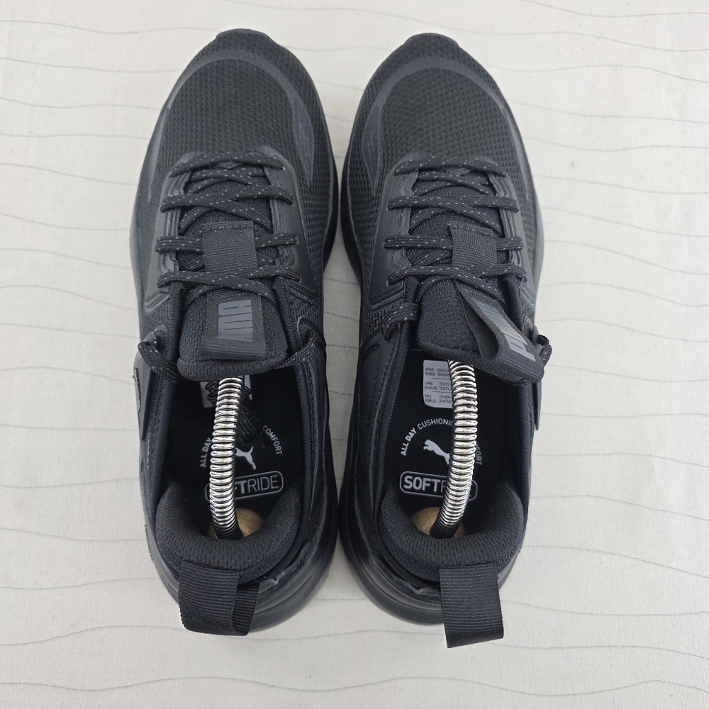 Puma Mens Cell Thrill Tripple Black Running Sneakers Shoes 310168-01 Sz 7.5 NEW - Picture 6 of 11